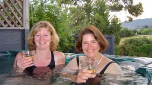 Spa Relax in our Spa with a glass of fine Marlborough wine, while you take in the Richmond Ranges